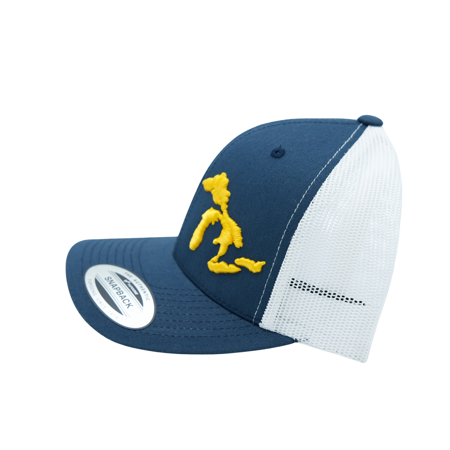Great Lakes Trucker Hat Navy/White/Gold